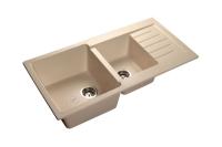 Мойка Granfest GF-P980KL (ГР 980х510хh200) (шир.ящ.min 800) (Цвет мойки белый) в Ялте от производителя 