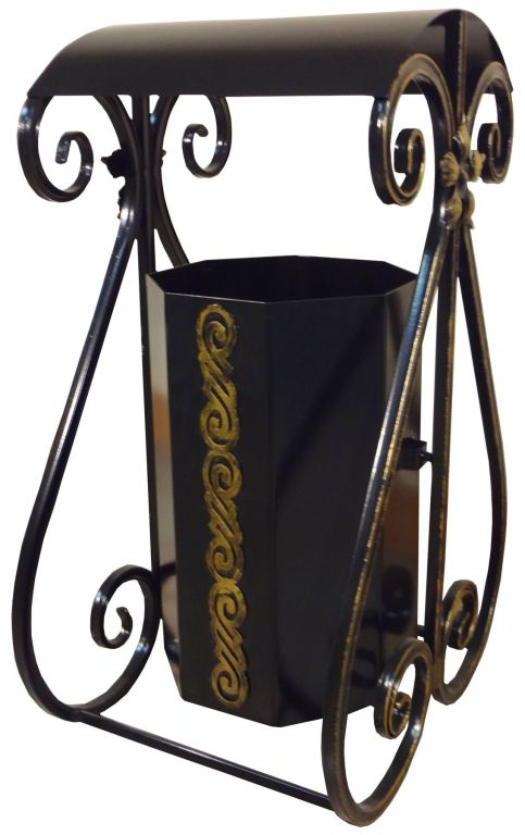 Фото Урна для мусора Ажур (320х430хh620) от производителя Металл-Конструкция в Ялте по цене 4 760 ₽