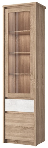 Фото Шкаф с витриной 1V1D1S Сомма (Somma) от производителя Анрэкс в Ялте по цене 17 680 ₽