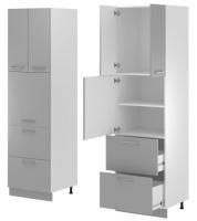 Кухня Монс пенал ПСВ-62 (белый, графит,(Леко)) в Ялте от производителя 