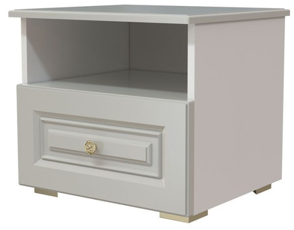 Фото Тумба прикроватная Олимп (1 ящ.) от производителя Браво-мебель в Ялте по цене 6 140 ₽