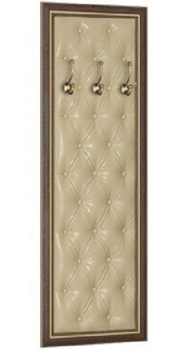 Панель малой вешалки Виктория мягкая (орех , орех (Мебель Маркет) )