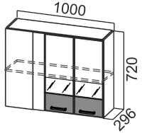 Фото  кухня арабика шкаф навесной ш1000ус производитель SV-мебель