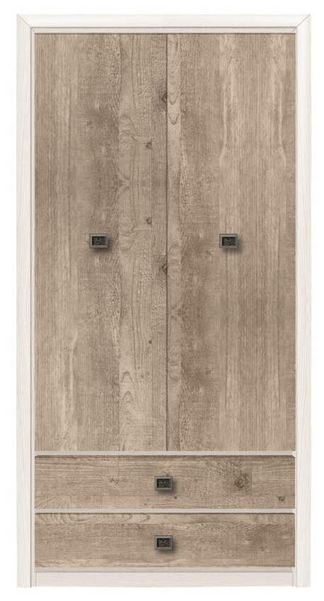 Фото Шкаф Коен SZF2D2S (104) двухдверный от производителя Black Red White (БРВ) в Ялте по цене 28&nbsp;400 ₽