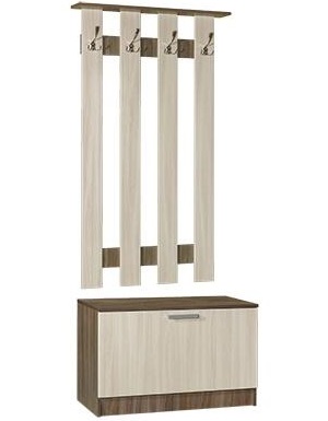 Фото Вешалка с тумбой Машенька (800) от производителя Мебель Маркет в Ялте по цене 6 770 ₽