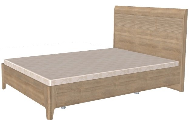 Фото Кровать двуспальная Мелисса КР-2862 (СМ 140х200) с ламельным основанием от производителя Лером в Ялте по цене 32&nbsp;670 ₽