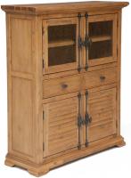 Витрина малая Avignon PRO-L05 (натуральный с патиной, натуральный с патиной (Tetchair) ) в Ялте от производителя в интернет магазине Планета Комфорта Витрина малая Avignon PRO-L05 (натуральный с патиной, натуральный с патиной (Tetchair) ) в Ялте от производителя