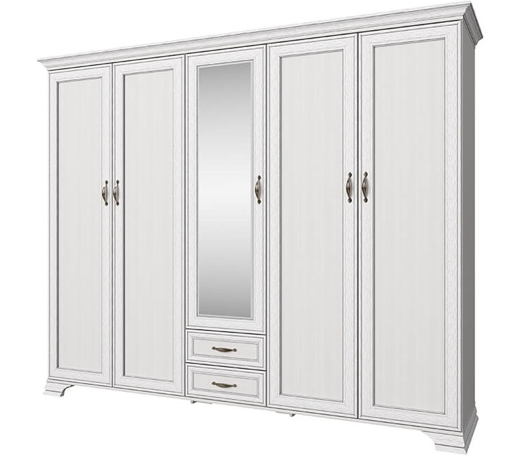 Фото Шкаф 5DG2SZ Тиффани (Tiffany) (259) пятидверный от производителя Анрэкс в Ялте по цене 108 200 ₽