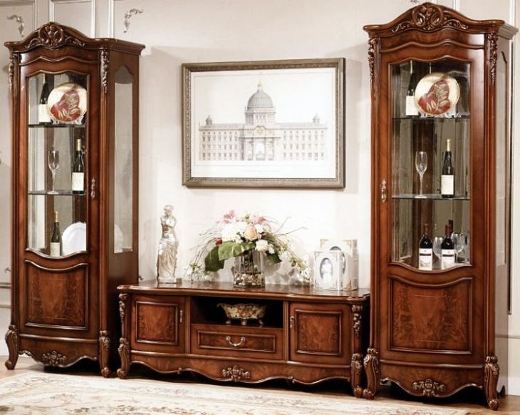 Фото Шкаф-витрина Аллегро 3 от производителя Слониммебель в Ялте по цене 41 950 ₽