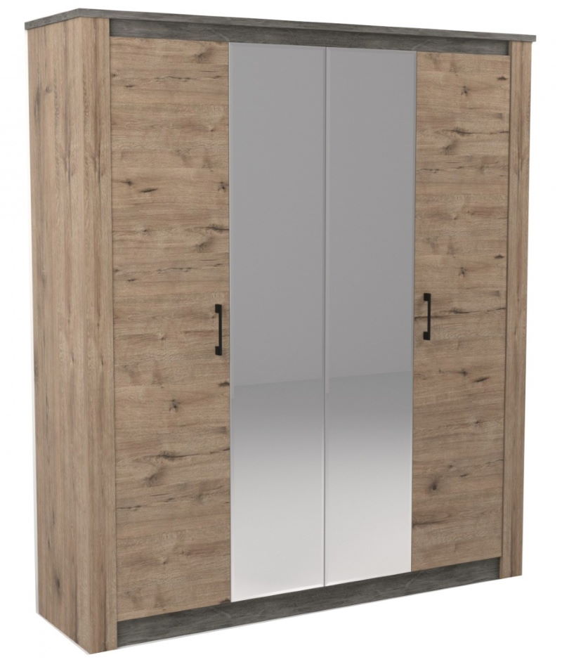 Фото Шкаф Денвер 2300 (192) четырехдверный от производителя СБК в Ялте по цене 47 450 ₽