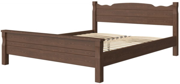 Фото Кровать двуспальная Мюнхен (СМ 140х200) без основания с универсальными царгами от производителя Браво-мебель в Ялте по цене 16 780 ₽