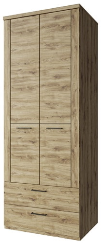 Фото Шкаф 2DG2S Дорсет (Doorset) (80) двухдверный от производителя Анрэкс в Ялте по цене 25 870 ₽