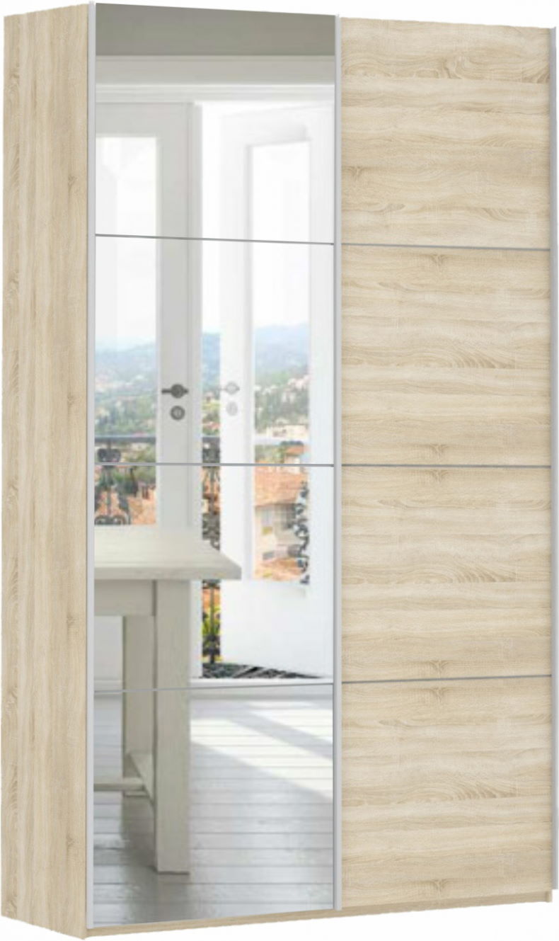 Фото Шкаф-купе Прайм (1,4 - 2 двери) от производителя Мебельная компания Е1 в Ялте по цене 35 210 ₽