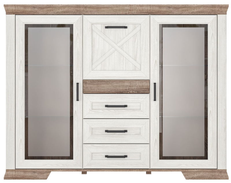 Фото Тумба Marselle KOM2W3S1K от производителя Black Red White (БРВ) в Ялте по цене 44 750 ₽