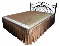Фото  кровать двуспальная анжелика-1 (см 160х200) основание металл трубка  производитель Металл-Конструкция
