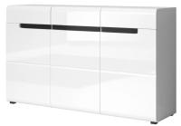 Комод-3D3S typ 43 Hektor (белый ламинат-белый глянец (Helvetia) ) в Ялте от производителя 