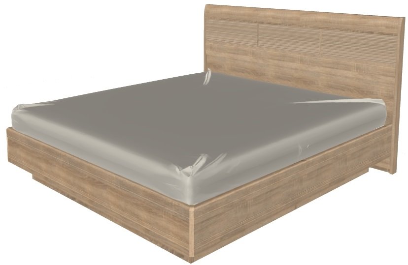 Фото Кровать двуспальная Мелисса КР-1804 (СМ 180х200) с подъемным механизмом от производителя Лером в Ялте по цене 46&nbsp;190 ₽