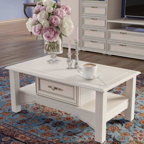 Фото Стол журнальный Сатурн-М03 в Ялте по цене 8 130 ₽ от производителя Олмеко, код товара 2000002395690, 2000002395706 шт Фото Стол журнальный Сатурн-М03 от производителя Олмеко в Ялте по цене 8 130 ₽