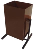 Фото  урна для мусора эконом (335х310хh460) производитель Металл-Конструкция