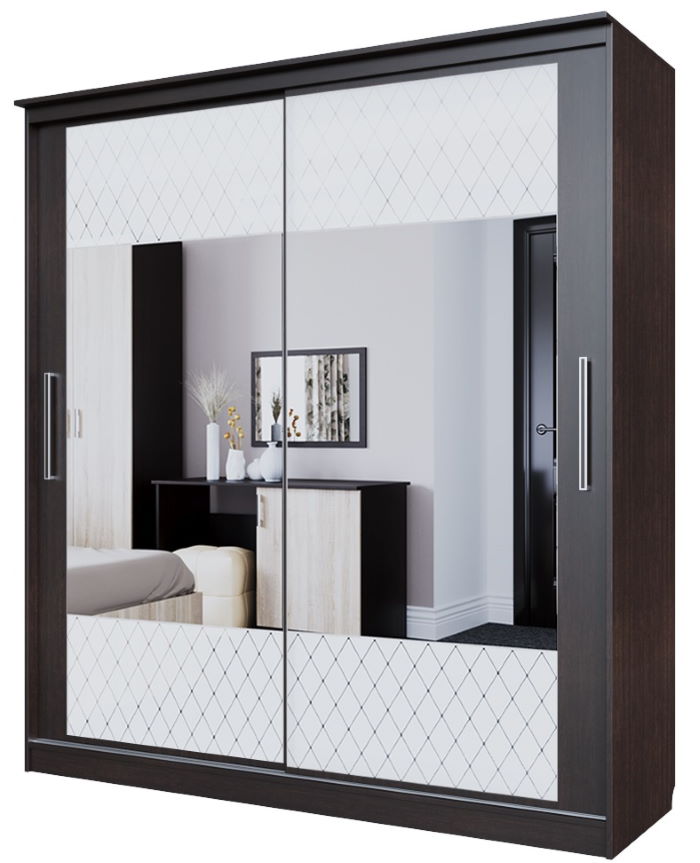 Фото Шкаф-купе №19 Классик белый (1,5 - 2 двери) от производителя SV-мебель в Ялте по цене 34 190 ₽