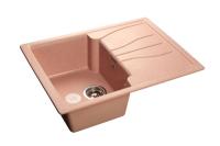 Мойка Granfest GF-S680L (ГР 680х500хh200) (шир.ящ.min 400) (Цвет мойки черный) в Ялте от производителя 