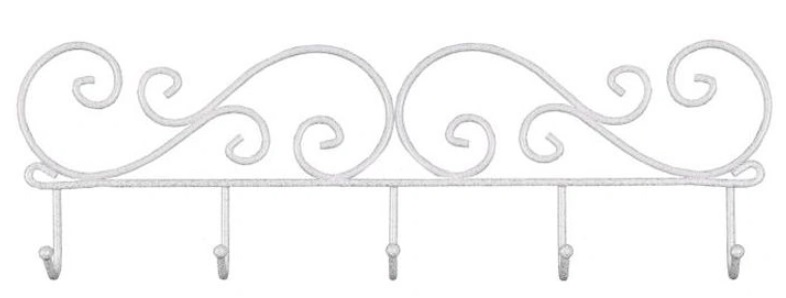 Фото Вешалка настенная Кружева 5 от производителя Завод металлических изделий в Ялте по цене 300 ₽