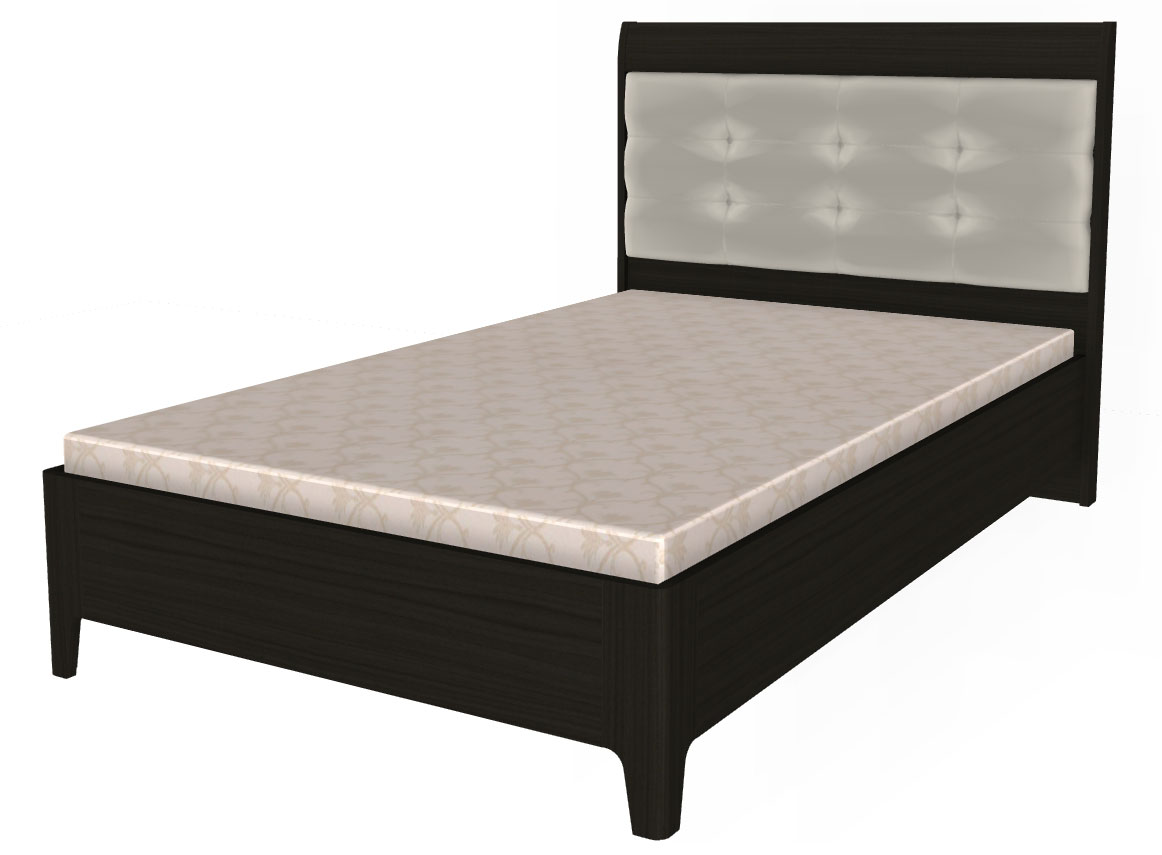 Фото Кровать односпальная Камелия КР-2071 (СМ 120х200) с ламельным основанием от производителя Лером в Ялте по цене 32&nbsp;050 ₽