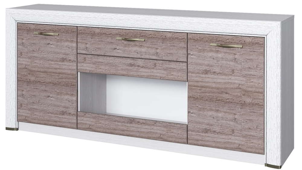 Фото Тумба RTV 1V2D1S Оливия (Olivia) от производителя Анрэкс в Ялте по цене 18 710 ₽