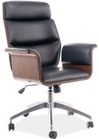 Кресло компьютерное Signal Oregon (Материал обивки: экокожа, цвет обивки: черный (Signal) ) в Ялте от производителя 