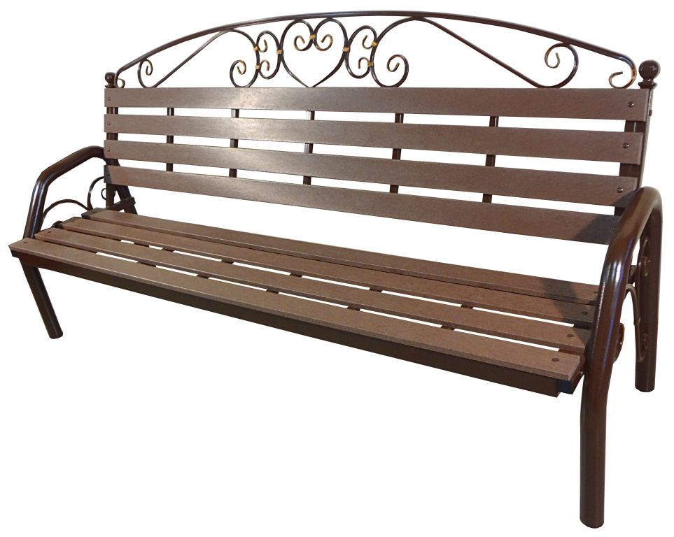 Фото Скамья Геркулес (2070х570хh880) от производителя Металл-Конструкция в Ялте по цене 15 270 ₽