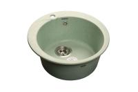 Мойка Granfest GF-R480 (ГР 480х480хh194) (шир.ящ.min 400) (Цвет мойки зелёный) в Ялте от производителя 