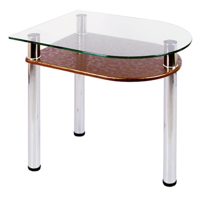 Фото Стол обеденный 4.4 с полкой  от производителя Мебель из стекла в Ялте по цене 4&nbsp;270 ₽