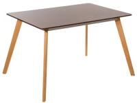 Стол обеденный T-14 (массив дерева, мдф-белый,  натуральный бук (La-alta) ) в Ялте от производителя 