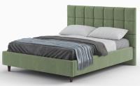 Фото krovati-s-myagkoy-spinkoy кровать двуспальная sindy (см 160х200) без основания производитель Корона