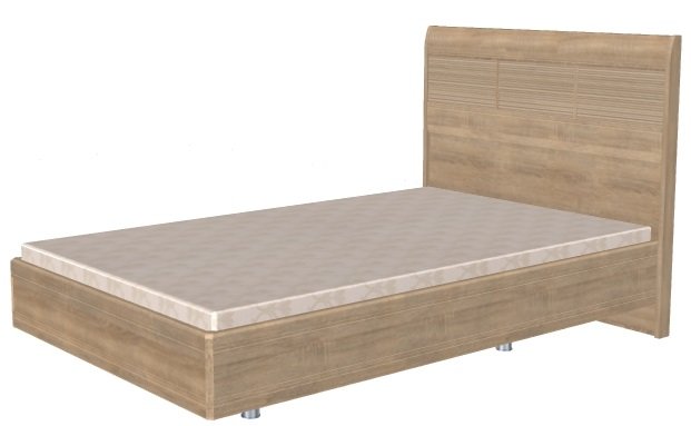 Фото Кровать односпальная Мелисса КР-2801 (СМ 120х200) с ламельным основанием от производителя Лером в Ялте по цене 30 480 ₽