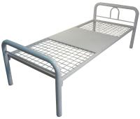 Фото  кровать односпальная венера-51л (см 80х190) основание сетка производитель Металл-Конструкция