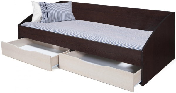 Фото Кровать односпальная Фея-3 (симметричная) (СМ 90х200) с основанием от производителя Олмеко в Ялте по цене 14&nbsp;030 ₽