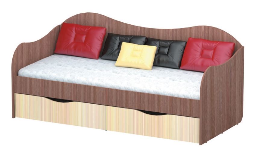 Фото Кровать односпальная Бокс (СМ 90х200) от производителя Пирамида в Ялте по цене 11&nbsp;880 ₽