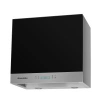 Вытяжка наклонная Araks 60 (600х270хh540) (Материал Металл/Стекло , Цвет Металлик/Черный) в Ялте от производителя 