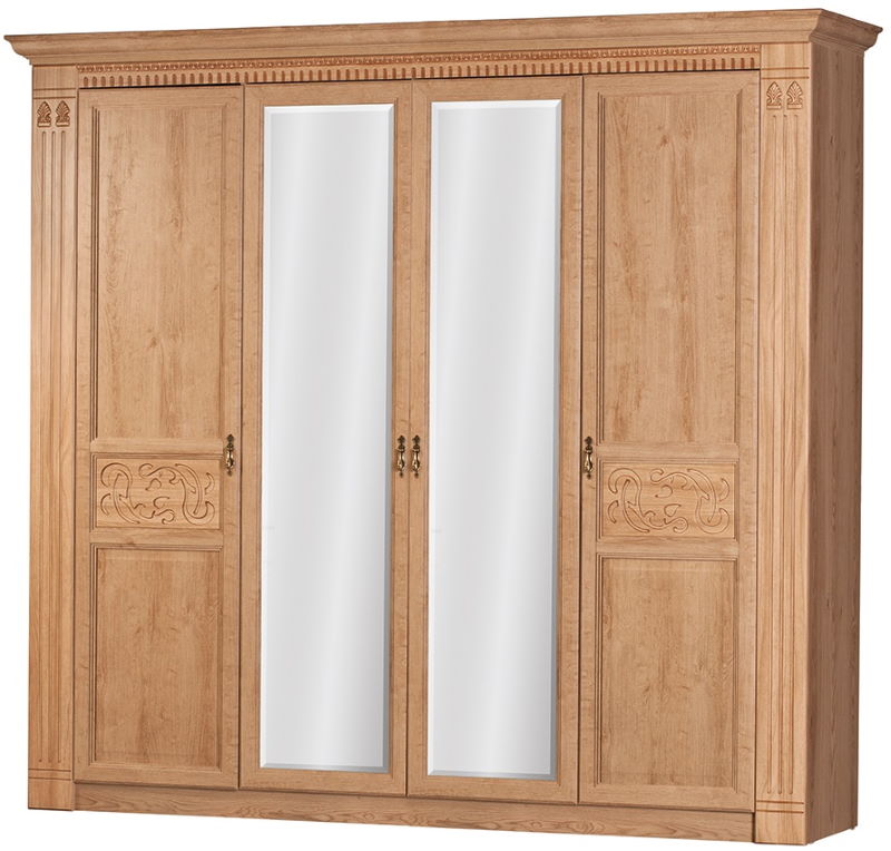 Фото Шкаф Лючия 203 (246) четырехдверный от производителя Яна в Ялте по цене 82&nbsp;310 ₽