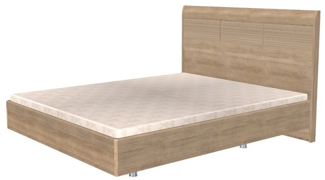Фото Кровать двуспальная Мелисса КР-2803 (СМ 160х200) с ламельным основанием от производителя Лером в Ялте по цене 33&nbsp;490 ₽