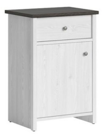 Фото Комод Порто KOM1D1S от производителя Black Red White (БРВ) в Ялте по цене 8 480 ₽