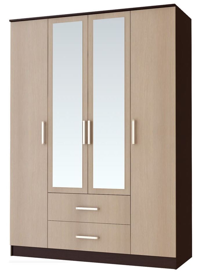 Фото Шкаф Фиеста (160) четырехдверный от производителя БТС  в Ялте по цене 15 590 ₽