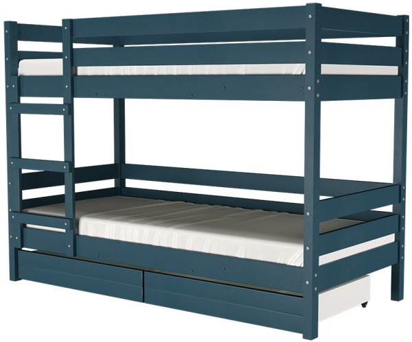 Фото Кровать 2-х ярусная Джуниор (СМ 90х200) с основаниями под матрасы от производителя Браво-мебель в Ялте по цене 32 710 ₽