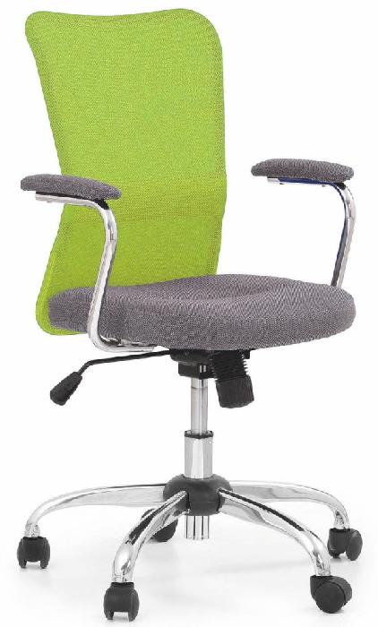Кресло для персонала Halmar Andy (Материал обивки: ткань, цвет обивки: серый-зеленый (Halmar ) ) Кресло для персонала Halmar Andy (Материал обивки: ткань, цвет обивки: серый-зеленый (Halmar ) )