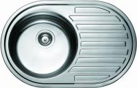 Мойка Cristall ROMA PLUS UA7108ZS (ГР 770х500хh180) (Цвет мойки матовый) в Ялте от производителя 