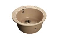 Мойка Granfest GF-R520 (ГР 520х520хh200) (шир.ящ.min 450) (Цвет мойки светло-розовый) в Ялте от производителя 