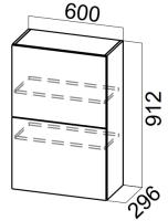Фото  кухня модерн new шкаф навесной ш600б (91,2) производитель 