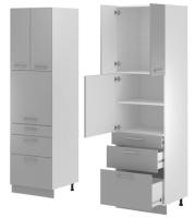 Кухня Монс пенал ПСВ-63 (белый, графит,(Леко)) в Ялте от производителя 