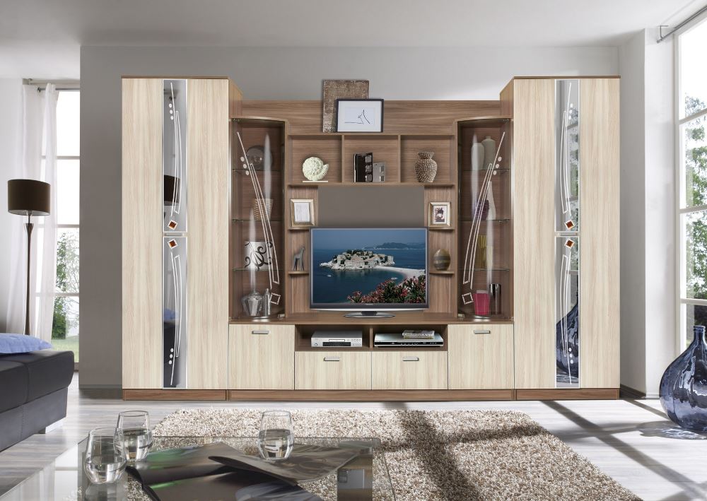 Фото Стенка Мадрид 7 от производителя Мебель Маркет в Ялте по цене 50&nbsp;950 ₽